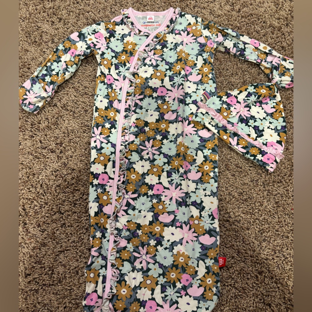 Magnetic Me Floral Gown